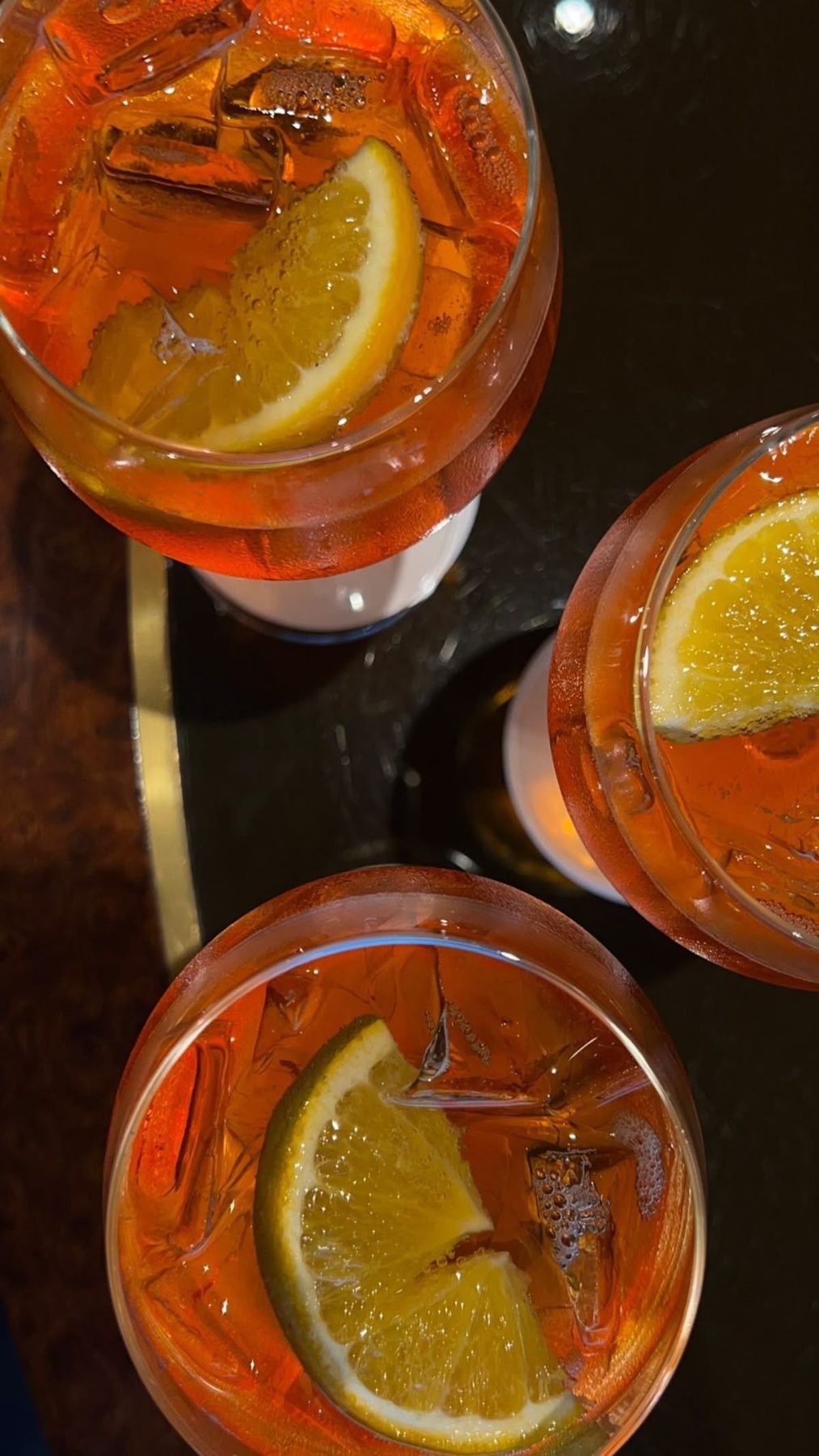 Cocktails et spritz pour un aperitivo dînatoire