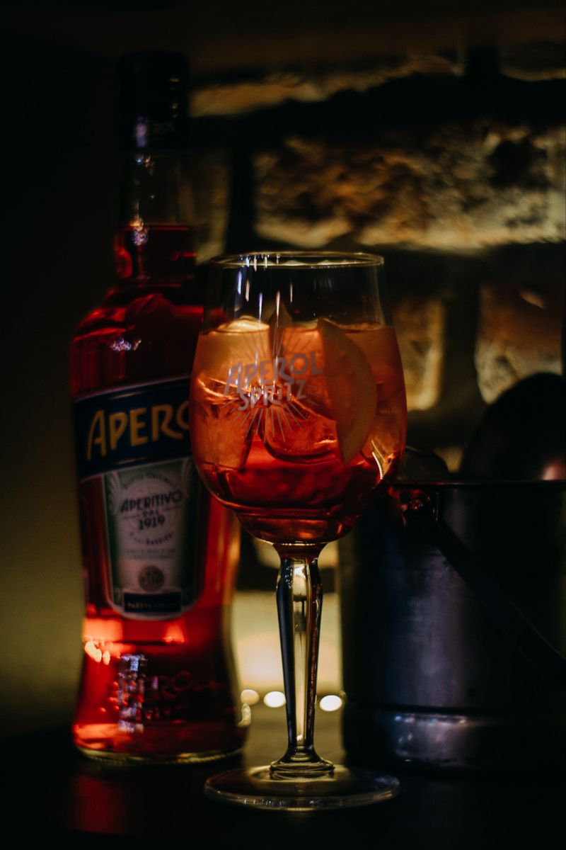 Cocktails au comptoir