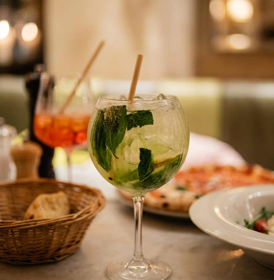 Spritz à la menthe